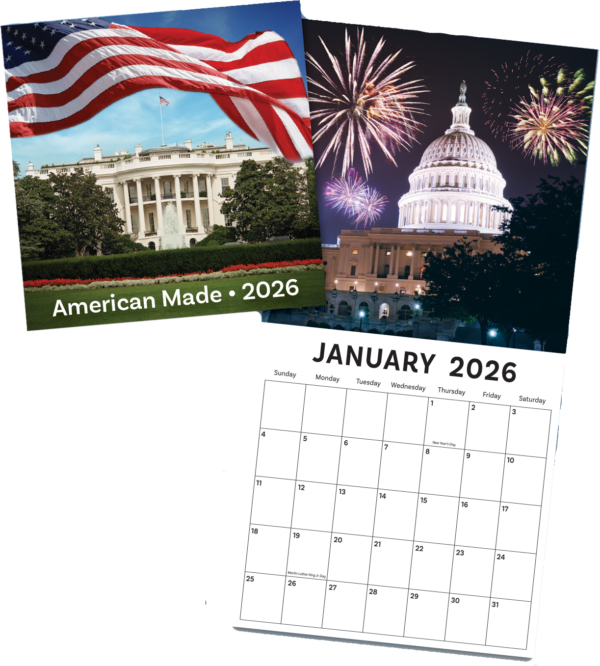 2026 USA Wall Calendar