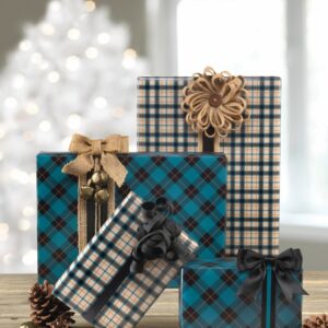Favorite Flannel Reversible Gift Wrap