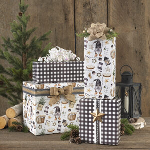 Nordic Noel Reversible Gift Wrap